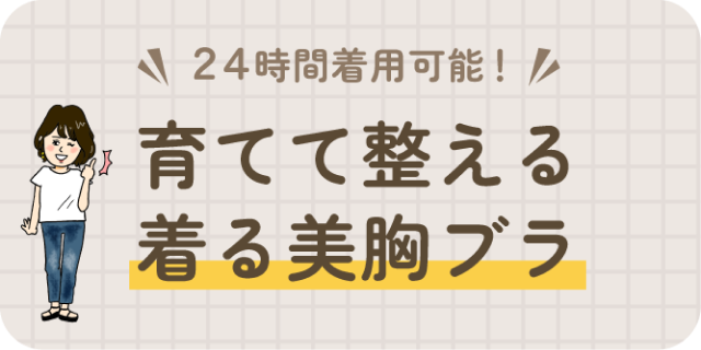 育てて整える着る美胸ブラ nmerryLPリンク